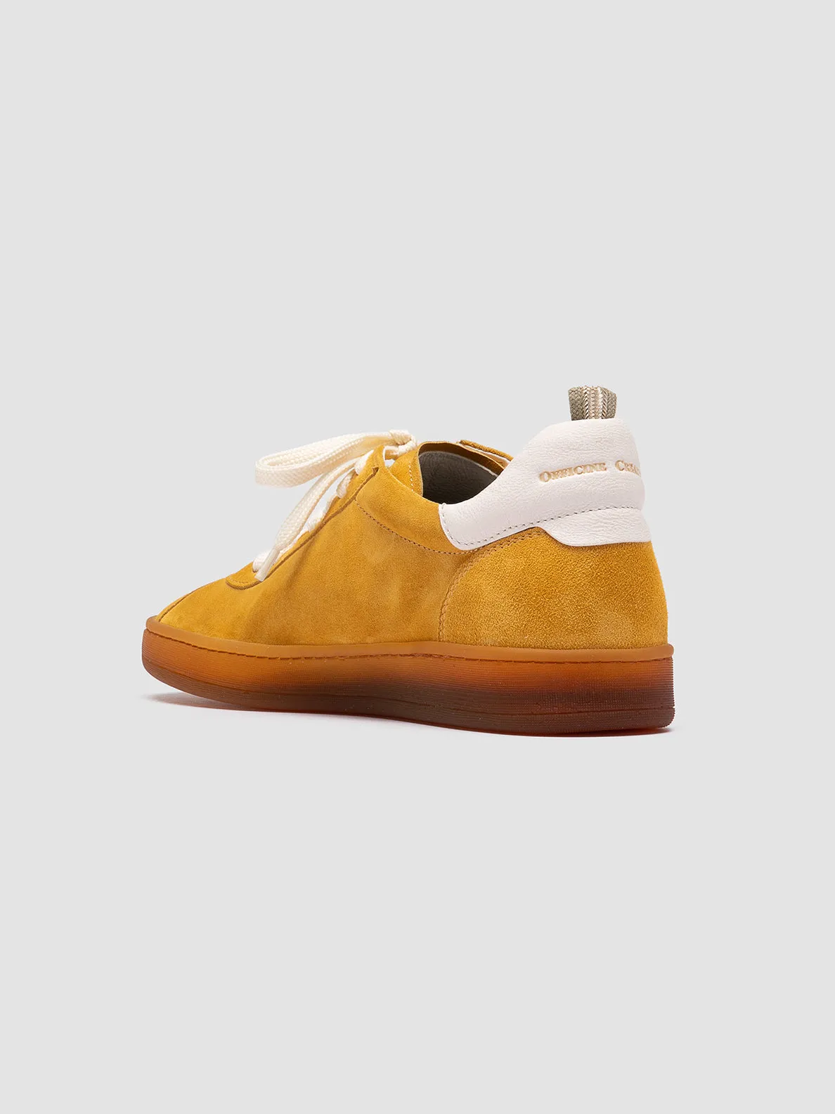 DESTINY 101 - Yellow Leather and Suede Sneakers Ice Walk Hold Step