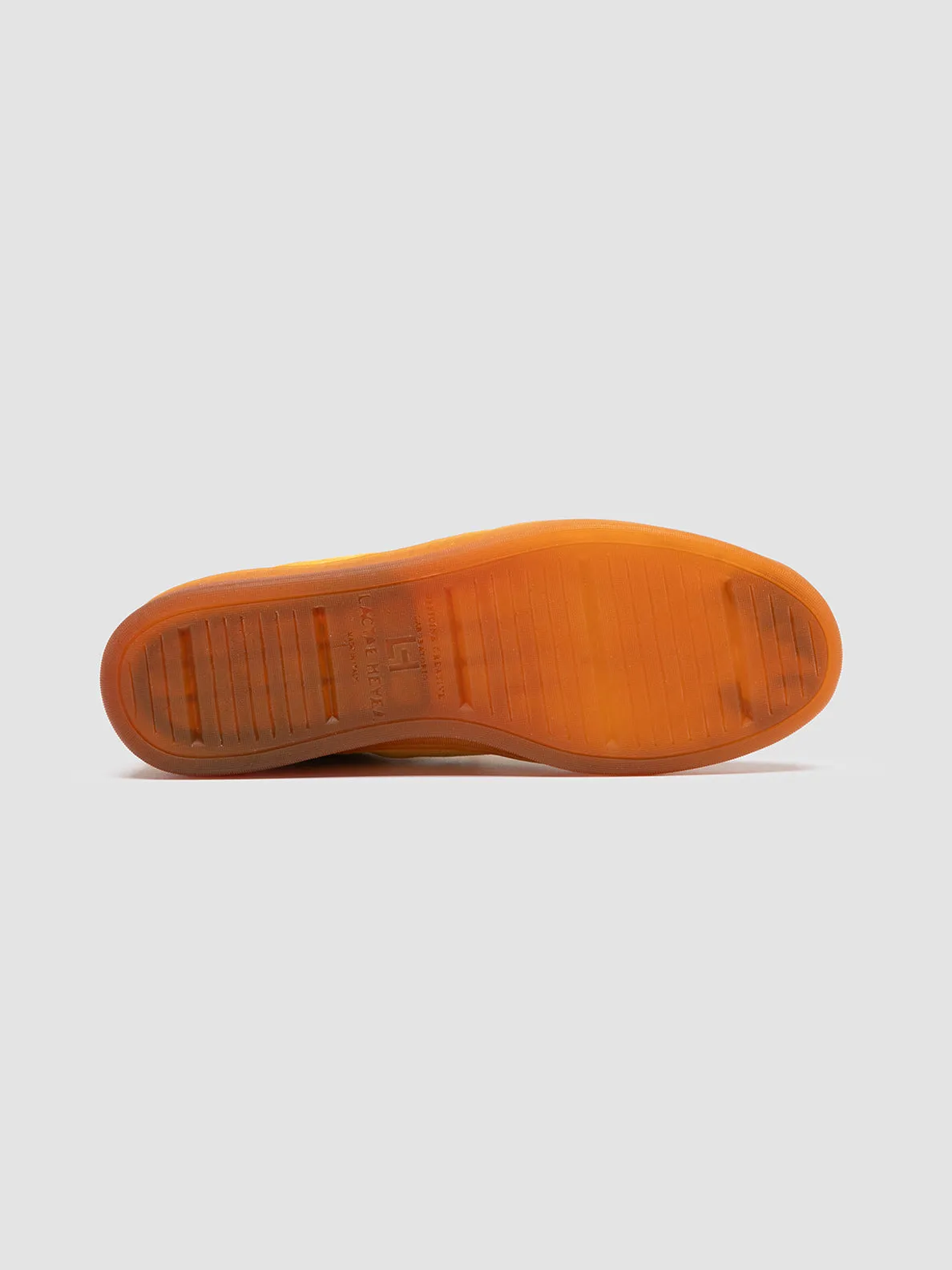 DESTINY 101 - Yellow Leather and Suede Sneakers Log Hike