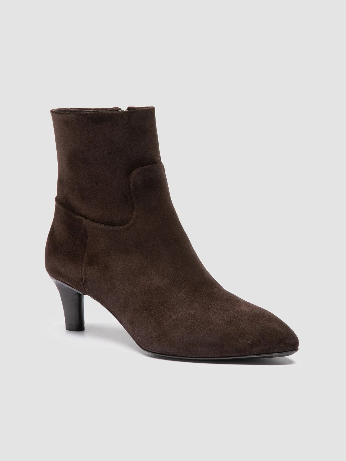 Hold Hike SUZY 005 - Brown Suede Zipped Boots