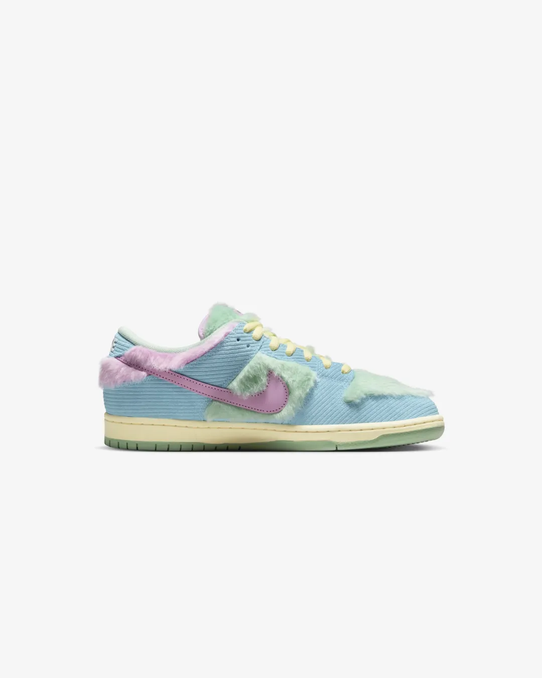 Nike SB Dunk Low Pro x Verdy 'Blue Gaze and Enamel Green' Sneakers Wide Fit Option running shoes for men in their 50s