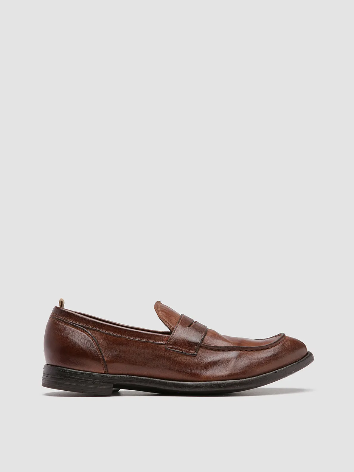 Dynamic Sole ARC 509 - Brown Leather Penny Loafers