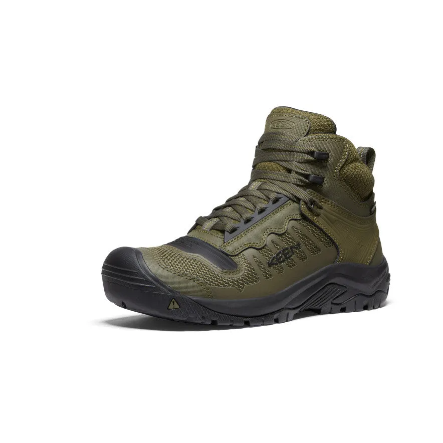 Easy Entry Men's Reno Waterproof Mid (Soft Toe)  |  Dark Olive/Black