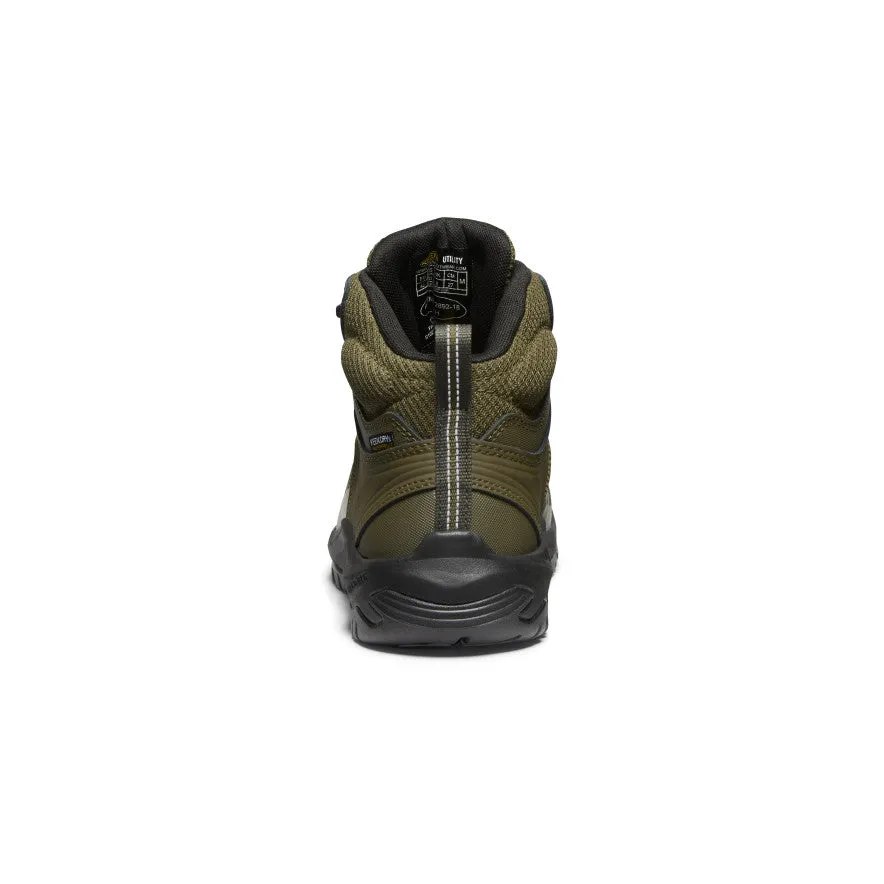 Men's Reno Waterproof Mid (Soft Toe)  |  Dark Olive/Black Slope Ready Outdoor Flexibility