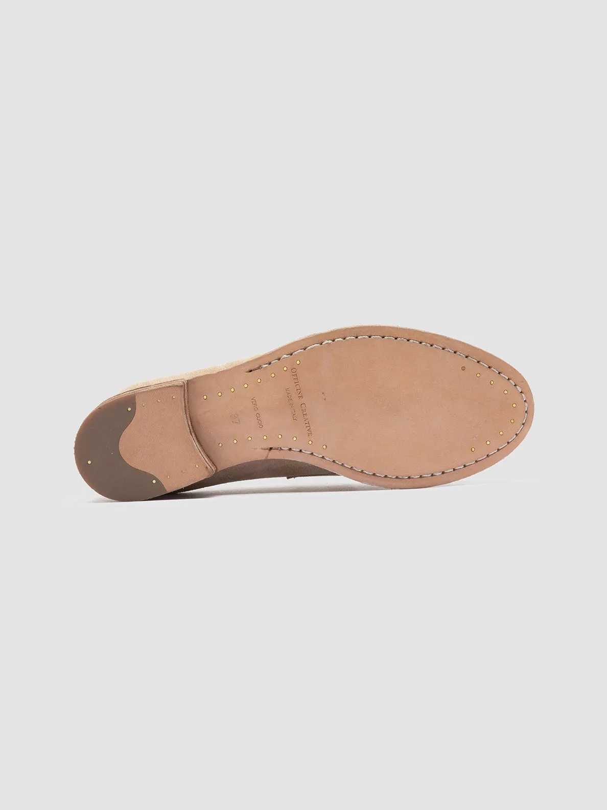 Heat Step Practical Style LEXIKON 516 - Beige Suede Loafers