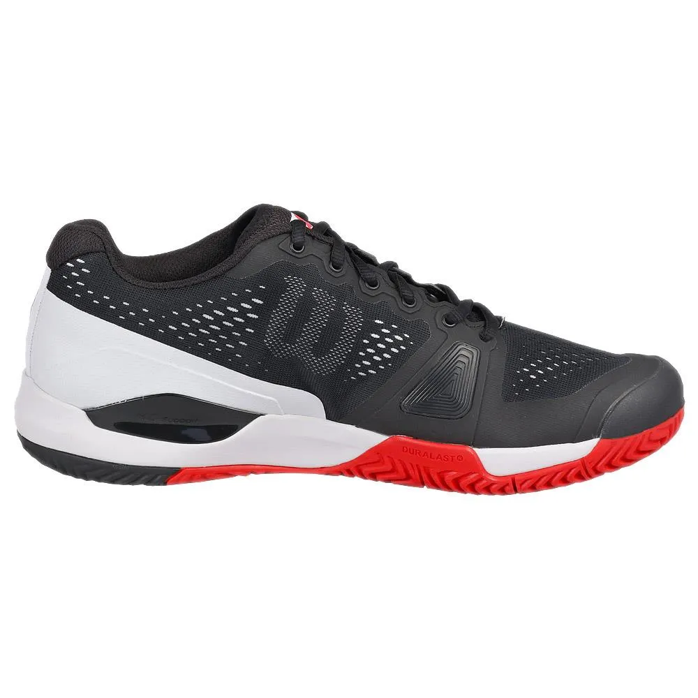 Ready To Go Wilson Men's Rush Pro 3.0 - Pickleball - Black/White/Red