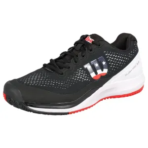 Lightweight Ride Wilson Men's Rush Pro 3.0 - Pickleball - Black/White/Red