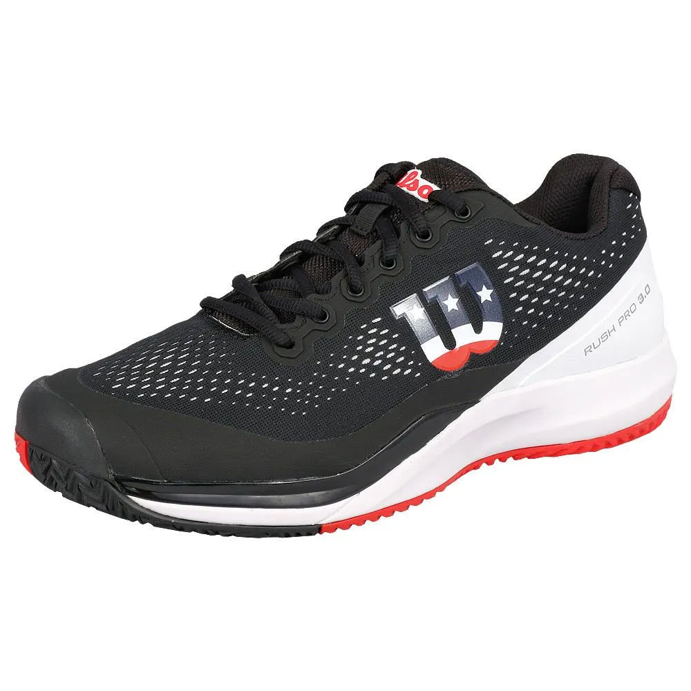 Lightweight Ride Wilson Men's Rush Pro 3.0 - Pickleball - Black/White/Red