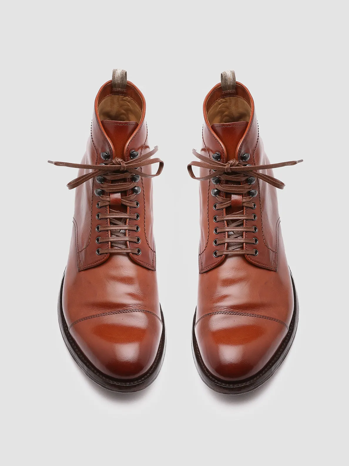 ANATOMIA 016 - Brown Leather Ankle Boots Stylish Pick