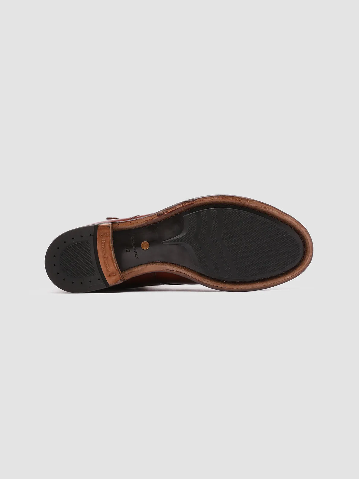 ANATOMIA 016 - Brown Leather Ankle Boots Day Runner Urban Movement