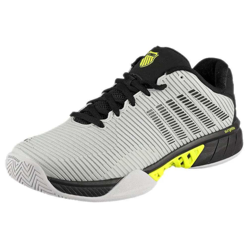 K-Swiss Men's Hypercourt Express 2 - Micro Chip/Black Impact-absorbing