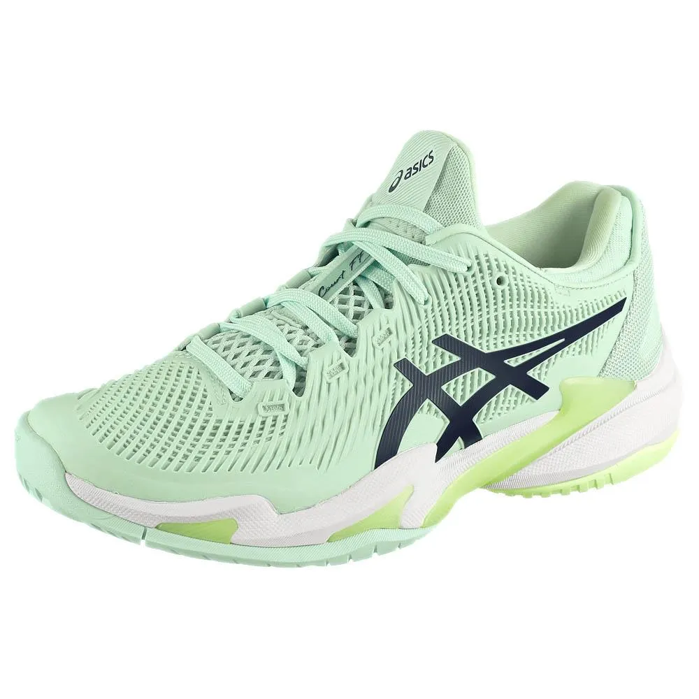 Asics Women's Court FF 3 - Pale Mint/Blue Expanse Statement Piece Fashion-Forward