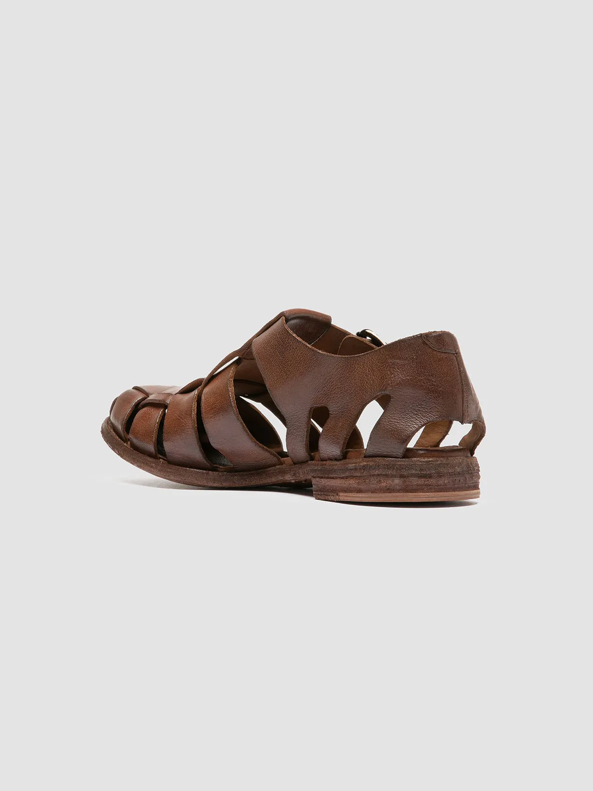 ARCHIVE 521 - Brown Leather Sandals Fresh Walks
