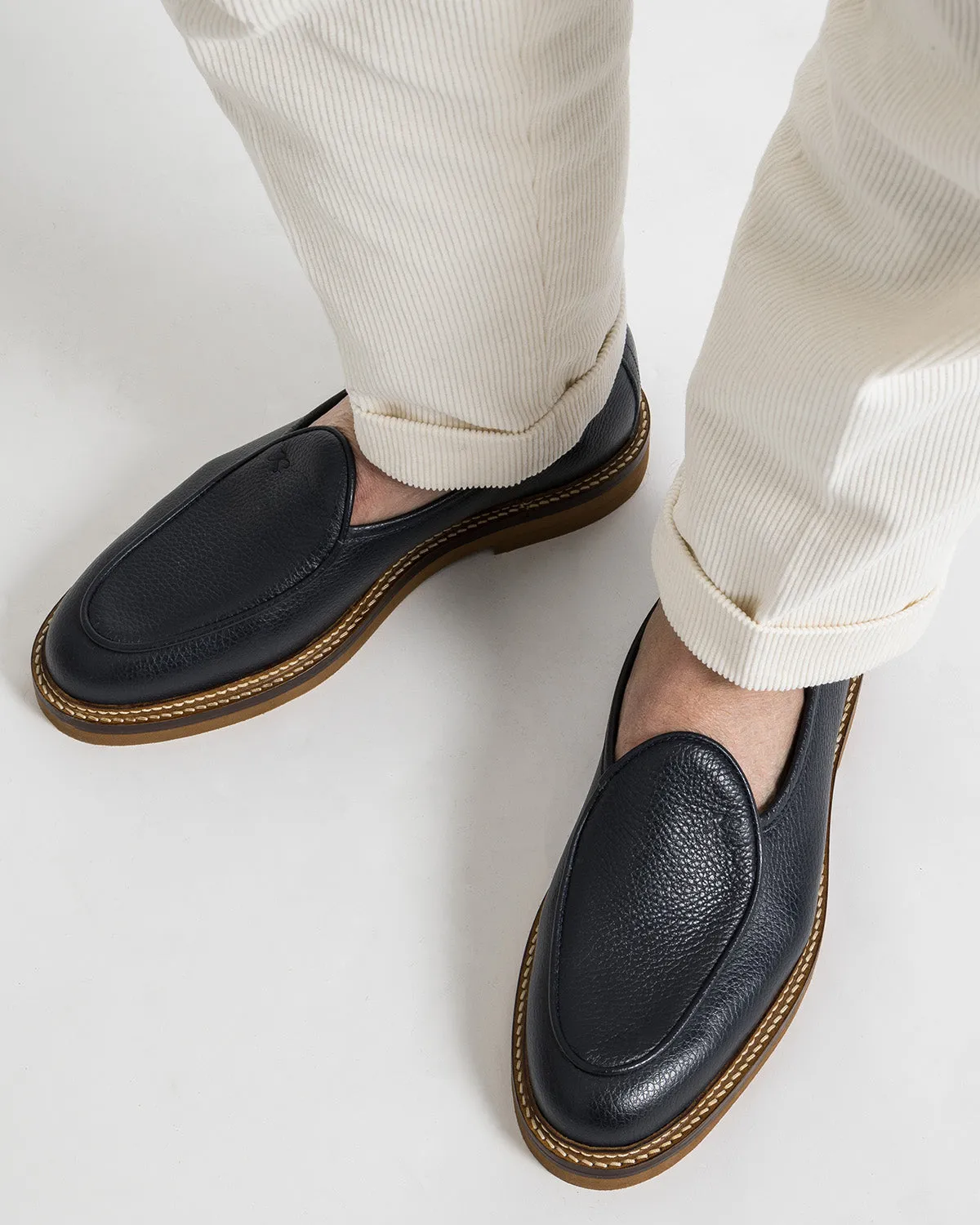 Stylish Padding LEX GRAINED NAVY