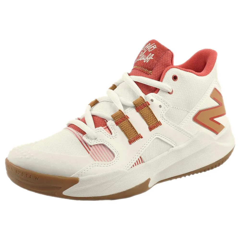 New Balance Women's Coco CG1 - D Width - White/Brown Fashion Comfort Easy Wear
