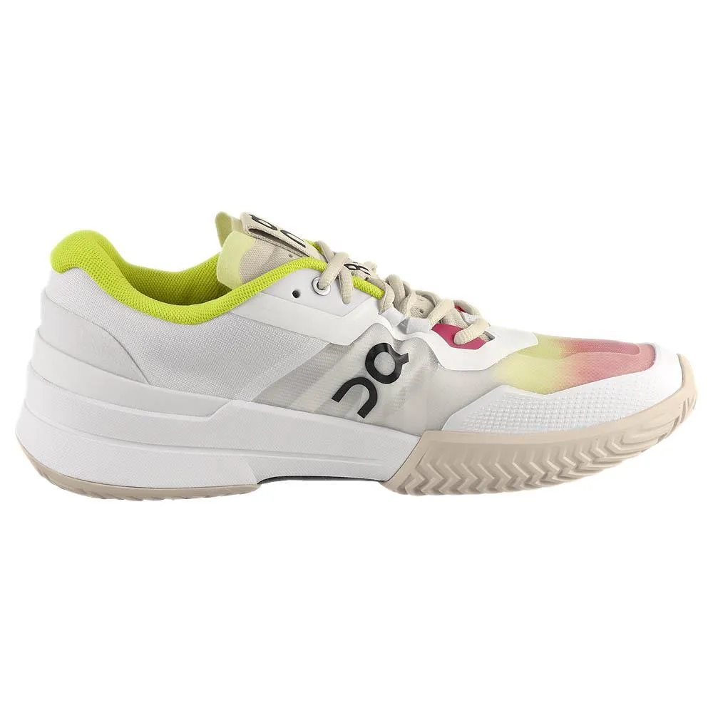 On Men's THE ROGER Pro 2 - White/Lime Elite performance