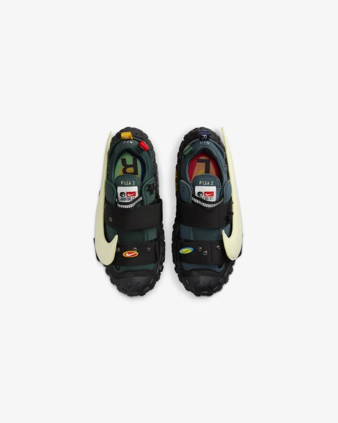 Cactus Plant Flea Market x Air Flea 2 'Faded Spruce' Sneakers Anti Bacterial Nordic Tone
