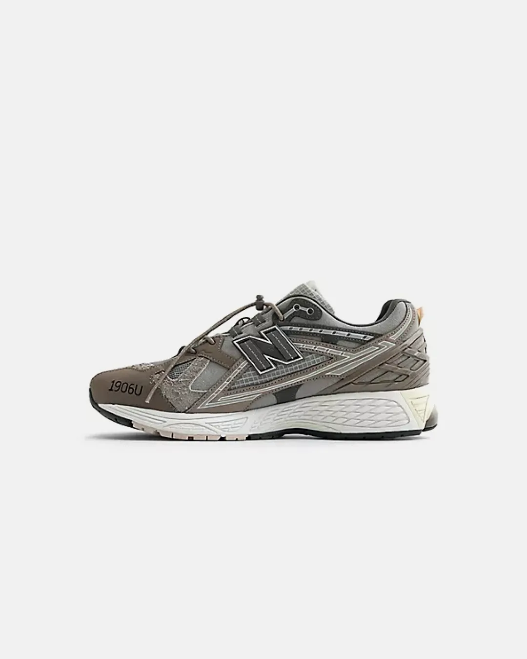 Comfort Cushion Desert Run INVINCIBLE x N.HOOLYWOOD x New Balance M1906NIH ??Grey Titan?? Sneakers