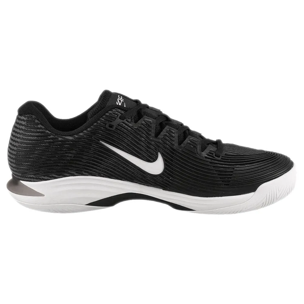 Nike Men's Air Zoom Vapor 12 - Black/White Padded materials Stretch Fabric