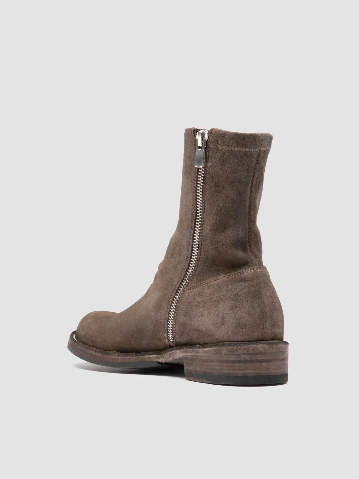 Hold Hike LEGRAND 171 - Brown Suede Zipped Boots