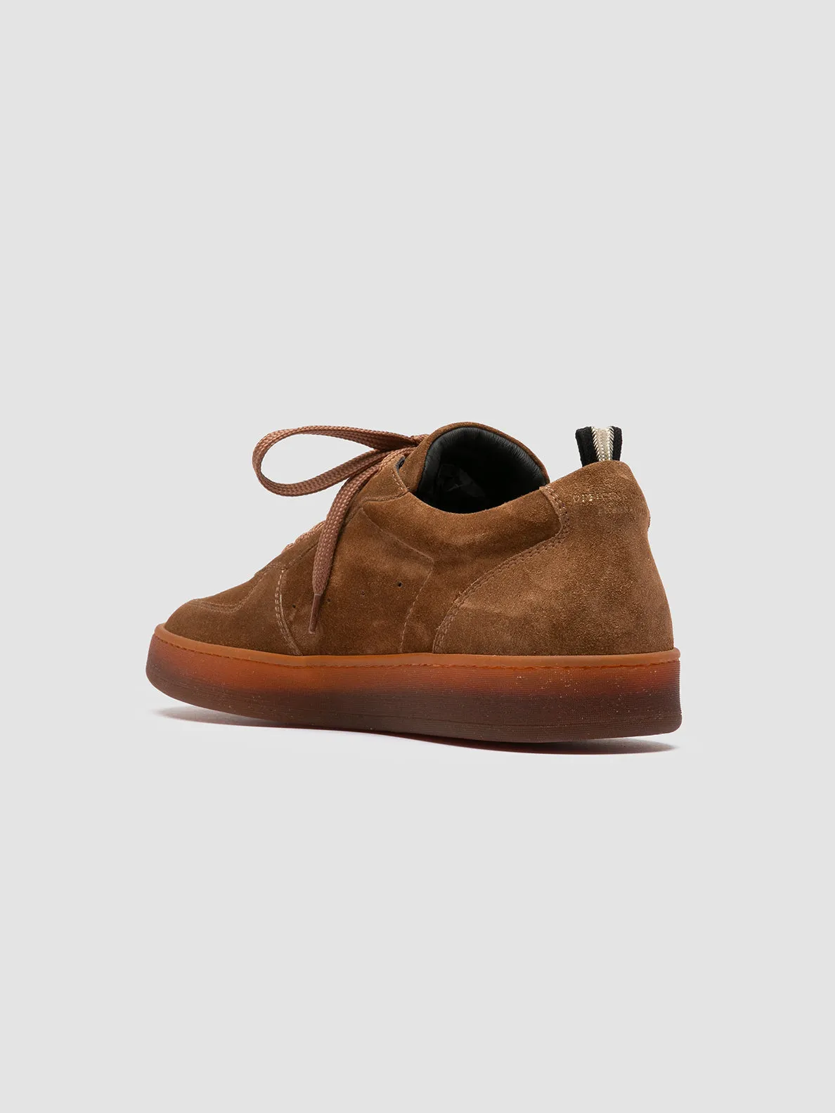 Slip-resistant durability Cloud Comfort ASSET 001 - Brown Suede Sneakers