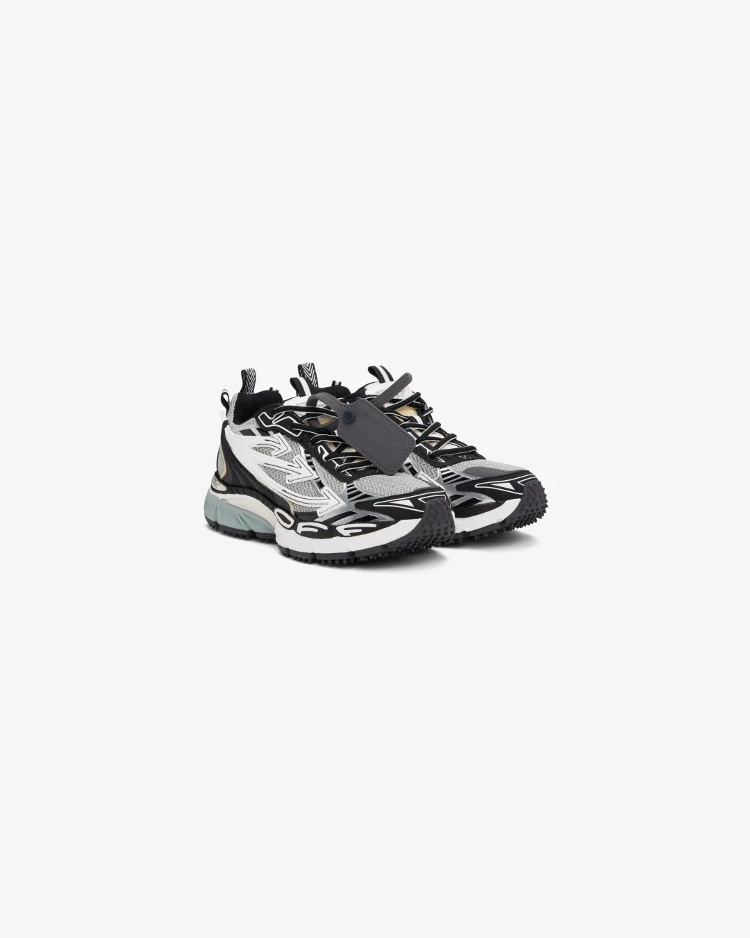 Trail Ease Hot Pick Off-White Virgil Abloh Sneaker ??Be Right Back - Silver/Black?? Sneakers