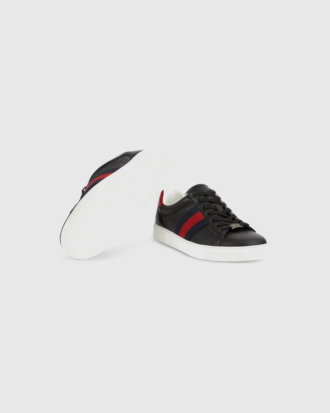 forest walk Men??s Gucci Ace Trainer with Web