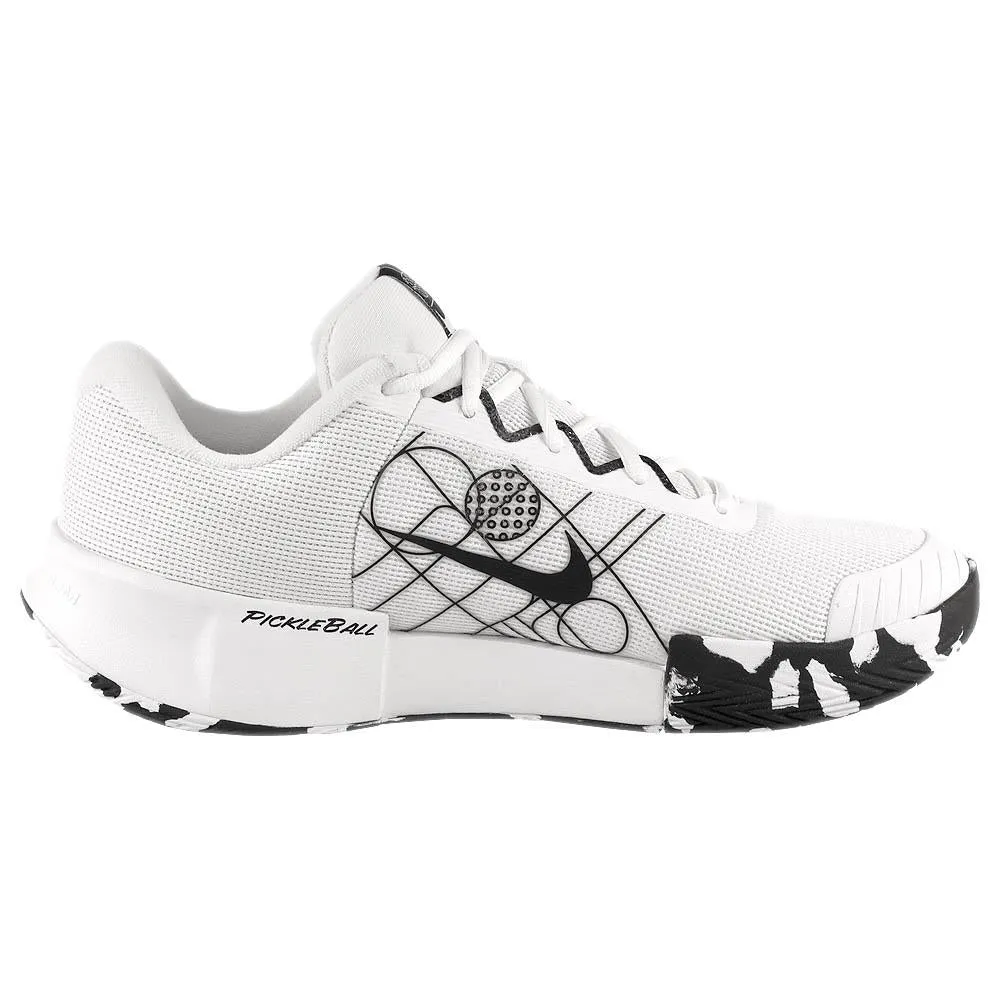 Nike Men's Air Zoom Challenge - Pickleball - White/Black Comfort Walk