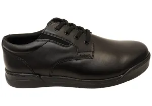 Arch support Nunn Bush By Florsheim Mens Defender EE Extra Wide Leather Shoes