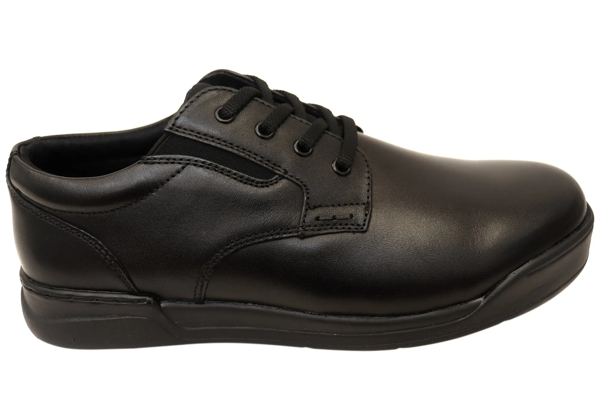 Arch support Nunn Bush By Florsheim Mens Defender EE Extra Wide Leather Shoes