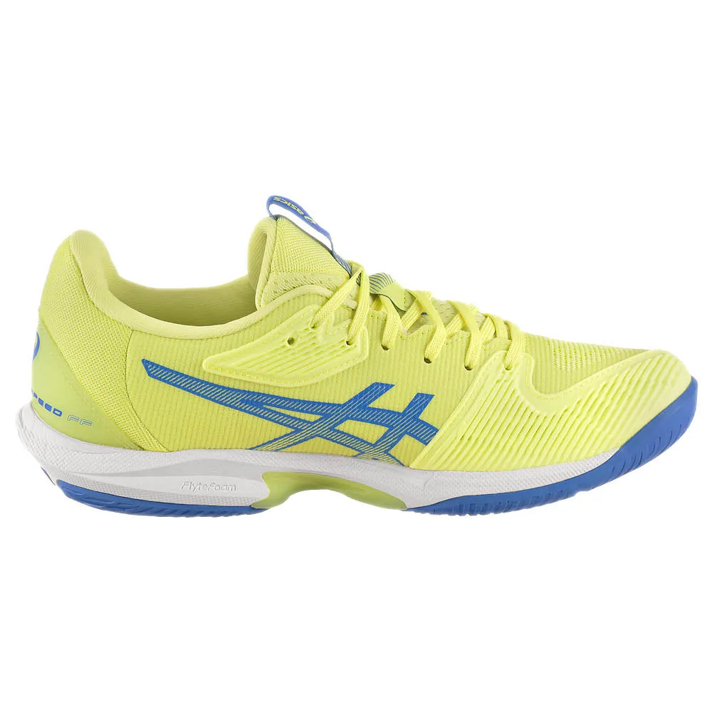 Agility Focus Adaptive stability Asics Women's Solution Speed FF 3 - Huddle Yellow/Blue Coast