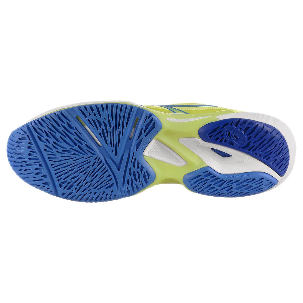Asics Women's Solution Speed FF 3 - Huddle Yellow/Blue Coast Sleek lines