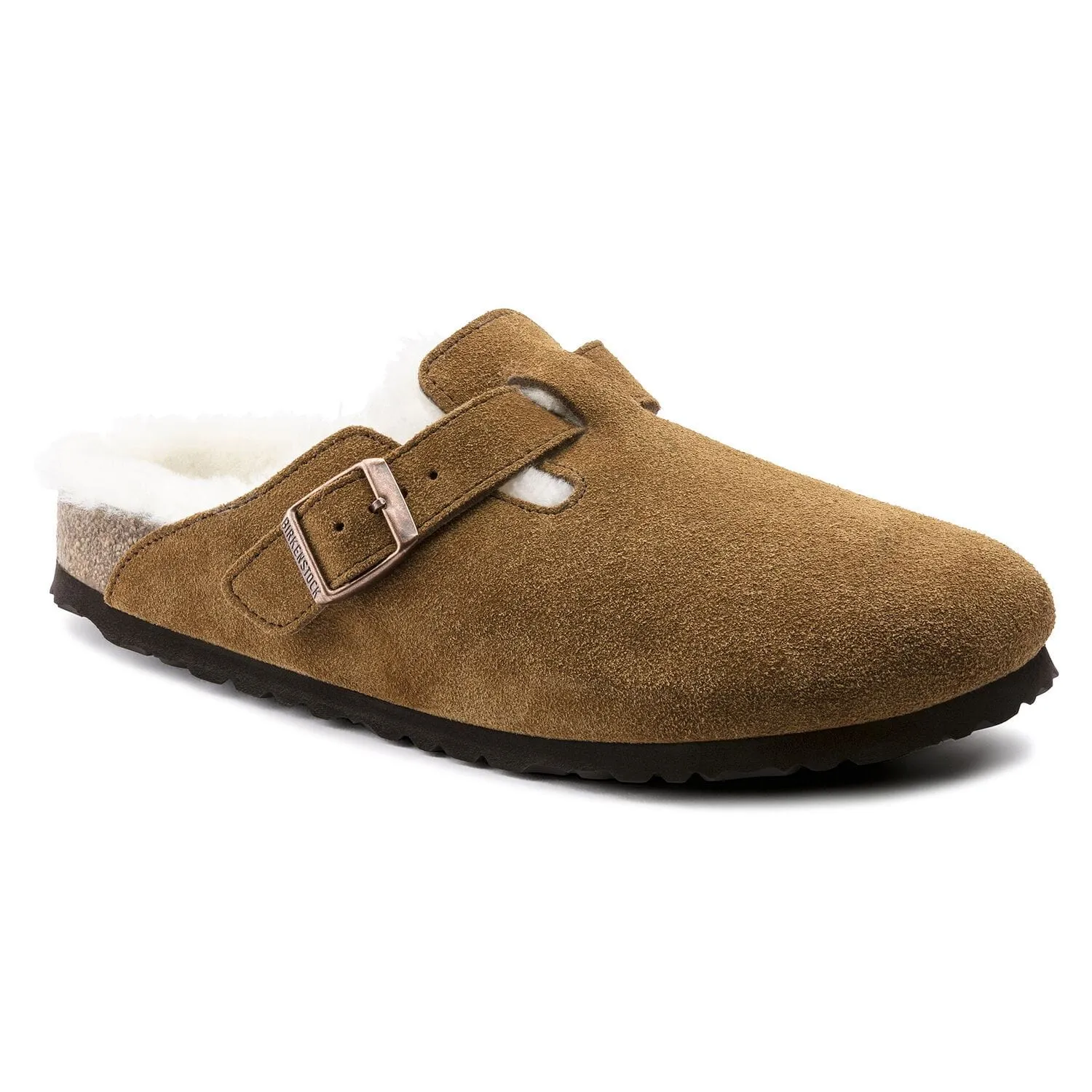 Step Ease Breath Mesh Boston Shearling Clog
