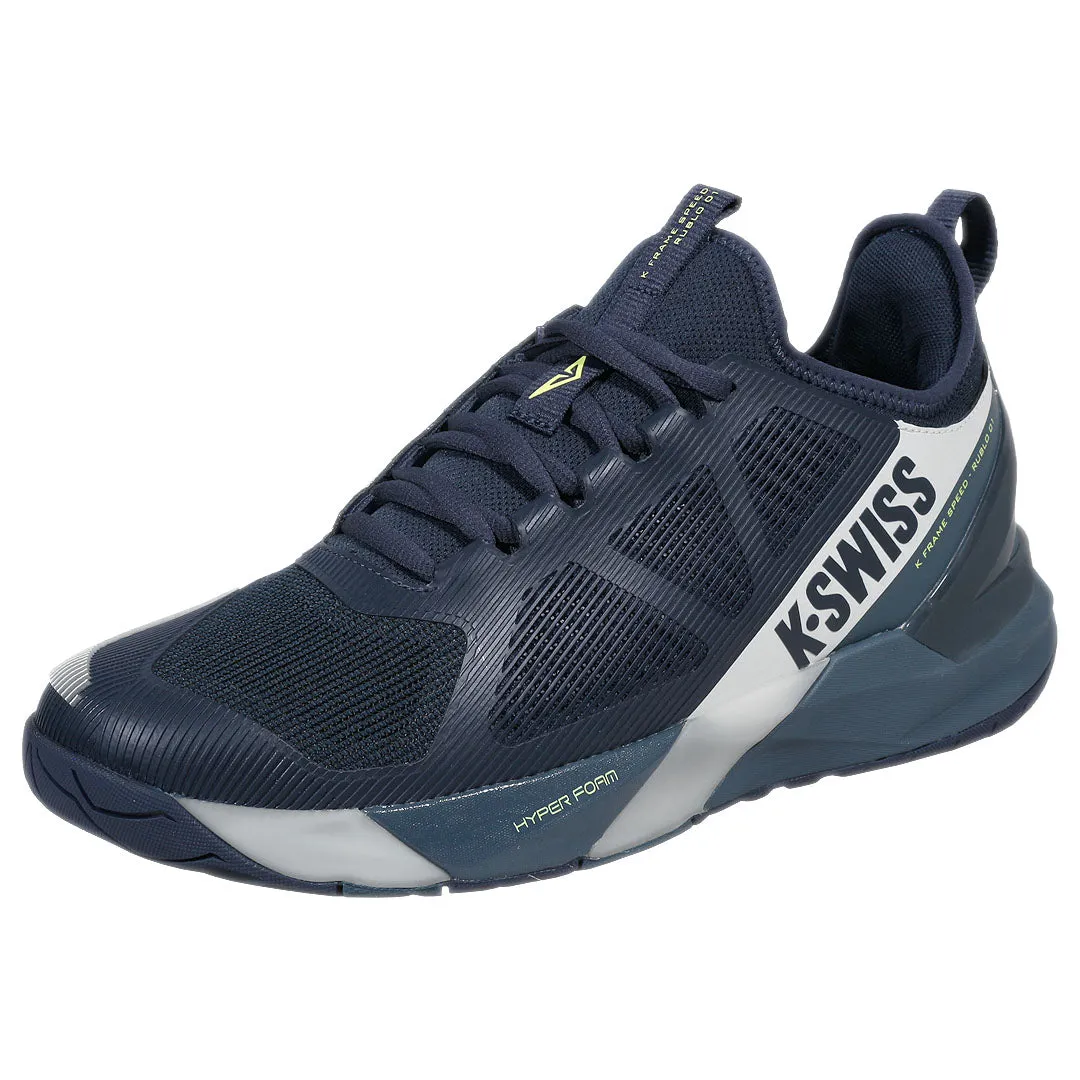 K-Swiss Men's K-Frame Speed Rublo - Naval Academy/Vintage Indigo Urban Run Sturdy materials