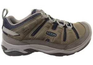 Beach Vibe Keen Circadia Vent Mens Leather Wide Fit Hiking Shoes