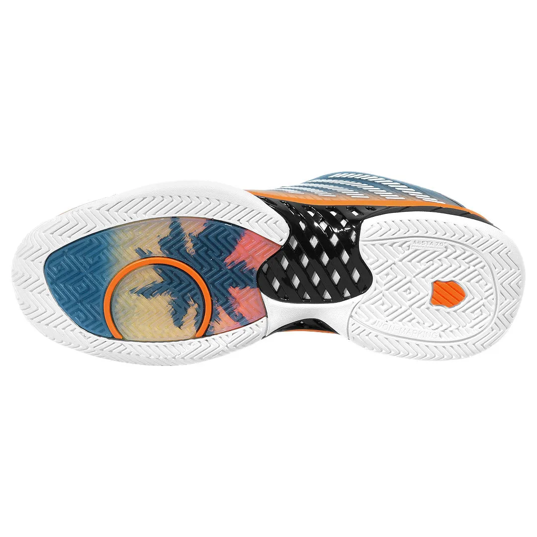 Rubber Sole Elastic Band K-Swiss Men's Hypercourt Express 2 - Blue Opal/Black