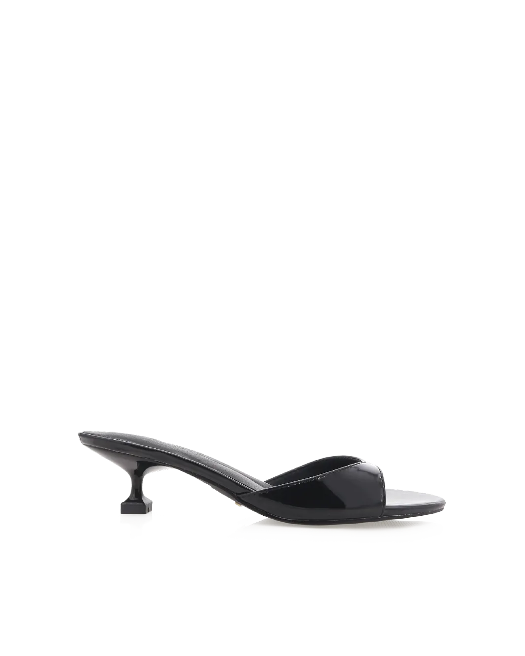 Comfortable Sandals Classic Design YASSER - BLACK PATENT