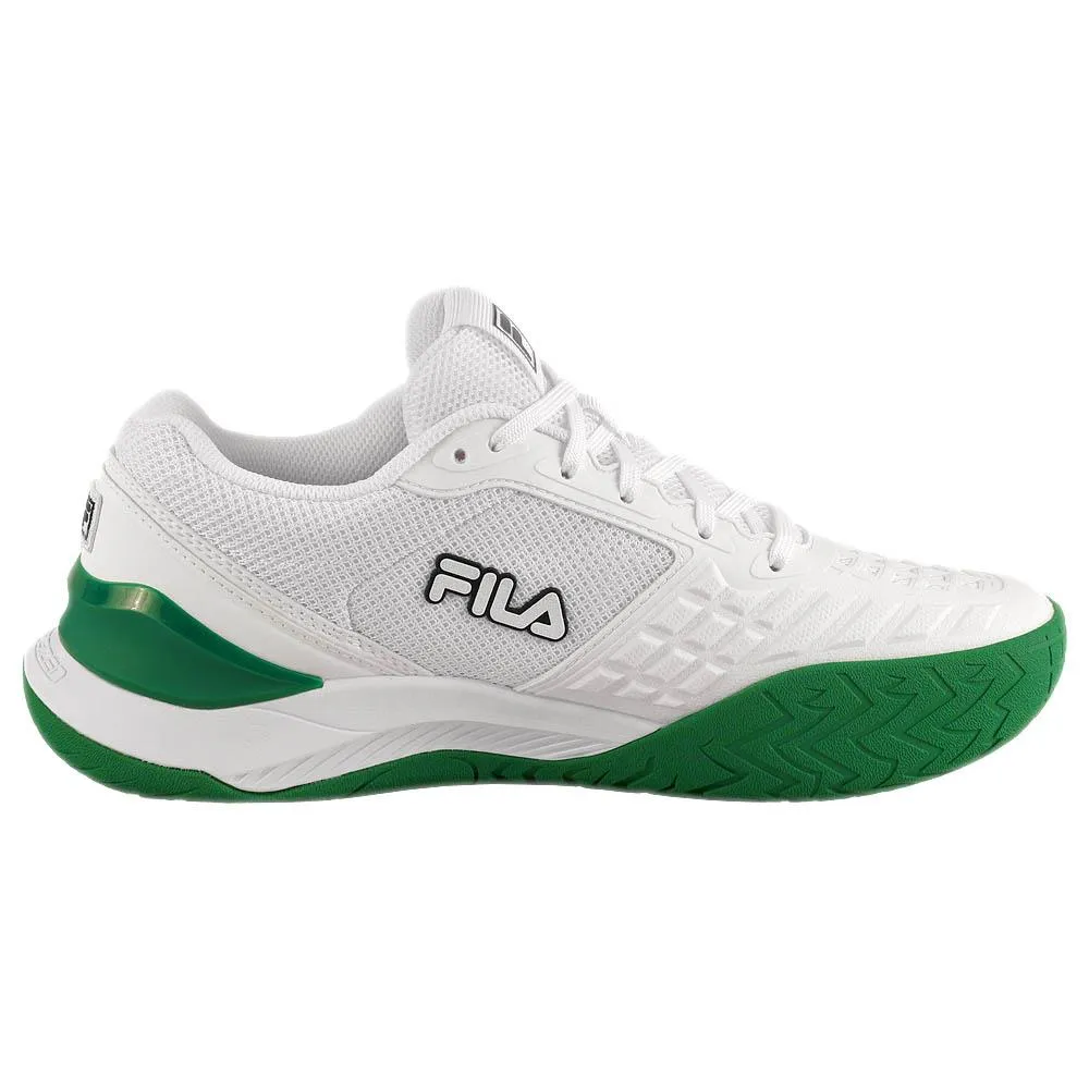 Footwear Focus Fila Women's Axilus 3 - White/Courtway Green