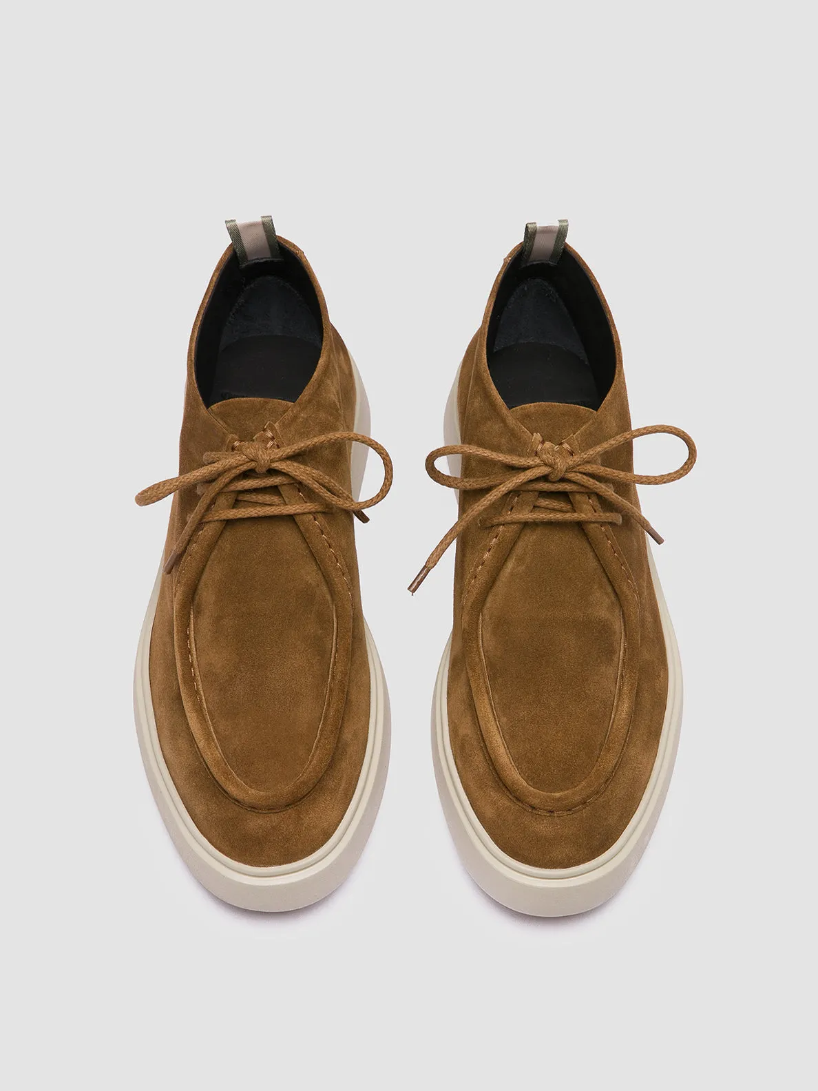 Natural Walk Motion Style FRAME 012 - Brown Suede Chukka Boots