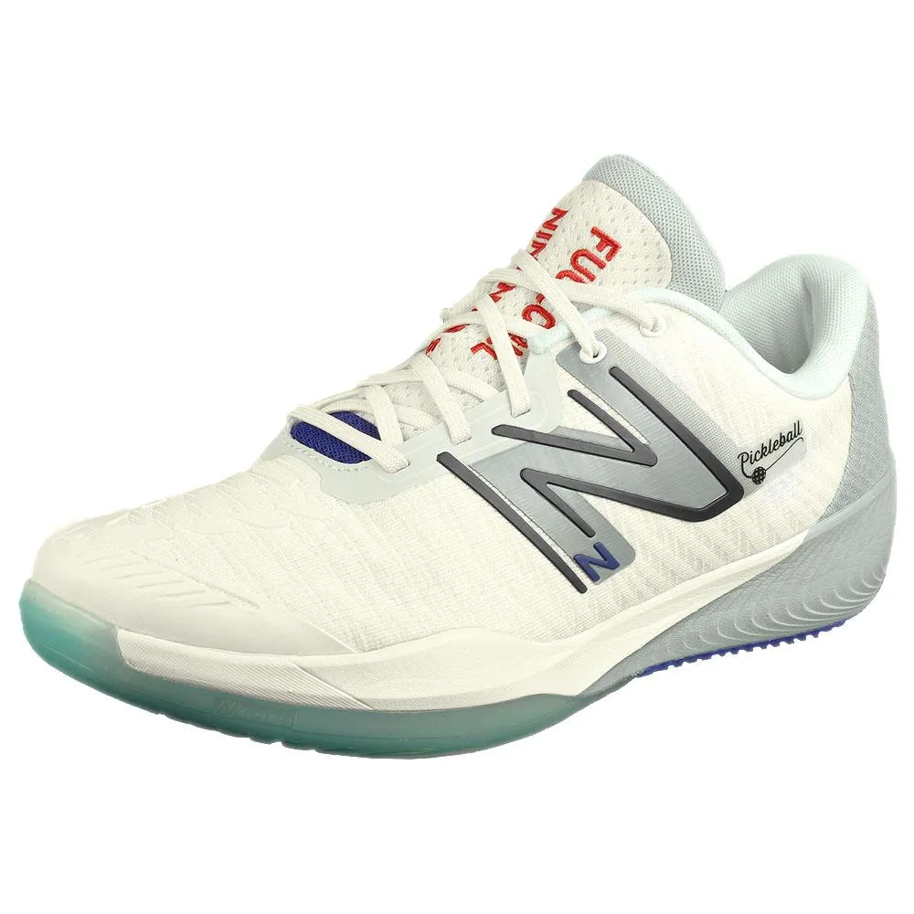 New Balance Men's FuelCell 996v5 - 2E Width - Pickleball - White/Grey Spring Walk Walk Ease