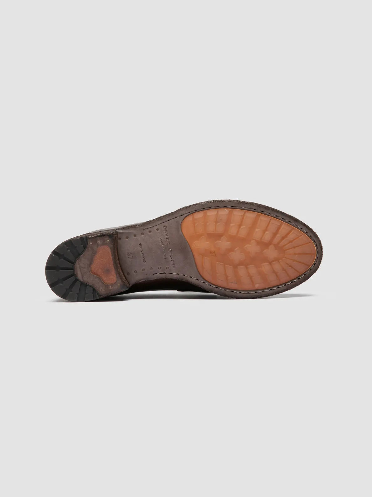 All-day Walking Shoes LEXIKON 140 - Brown Leather Penny Loafers