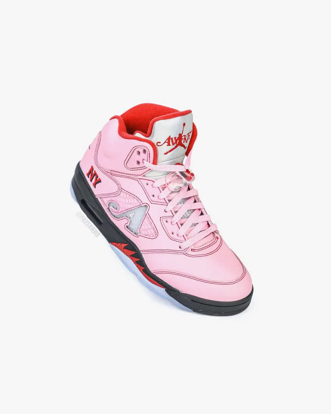Leg Long Awake NY x Air Jordan 5 "Artic Pink"