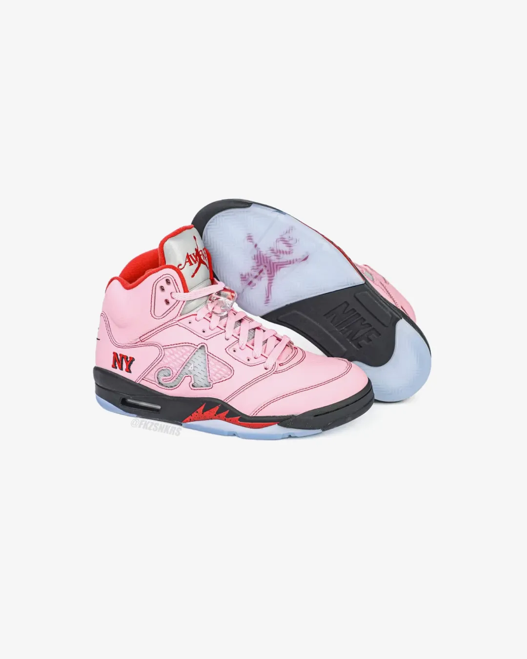 running for better sleep Subtle patterns Awake NY x Air Jordan 5 "Artic Pink"