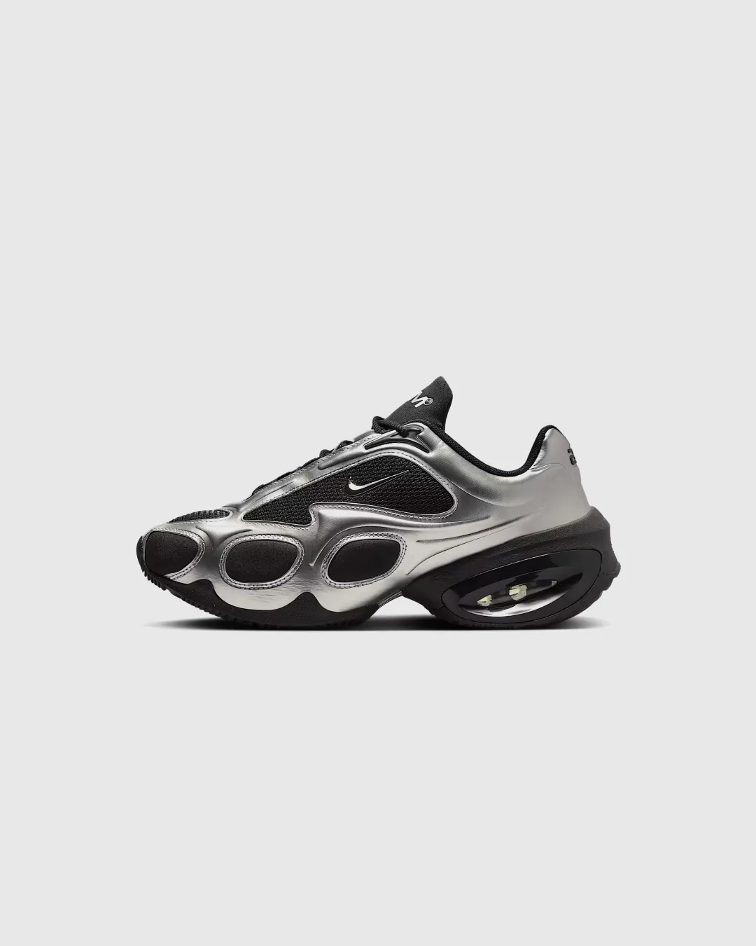 Nike Air Max Muse ??Black/Metallic Silver?? ankle - support plyometric - training shoes
