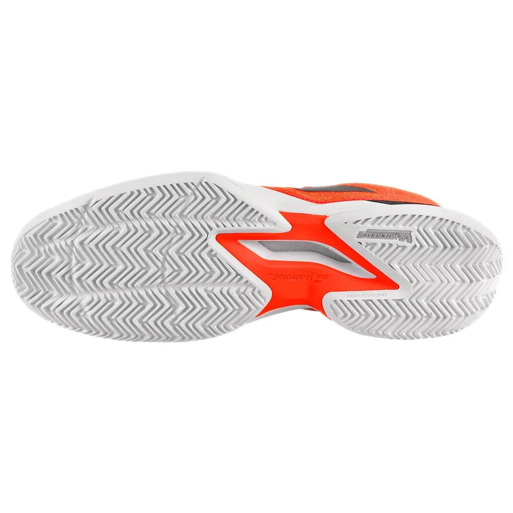 Secure Grip Babolat Men's Jet Mach III - Clay - Strike Red/White