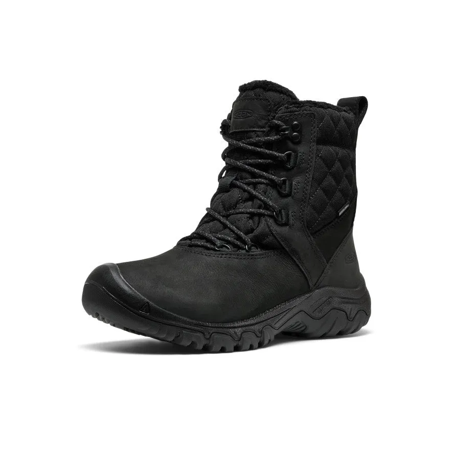 Comfortable ankle support Minimal Build Women's Greta II Waterproof Boot  |  Black