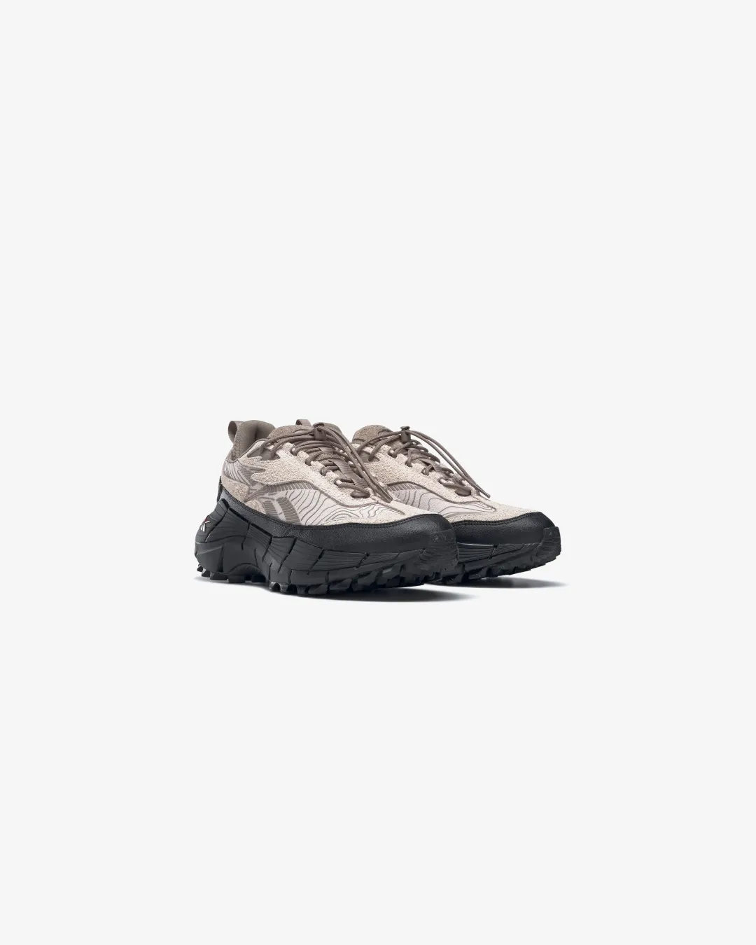 removable - insole running option Reebok Zig Kinetica 2.5 Edge Vibram Brown Sneaker