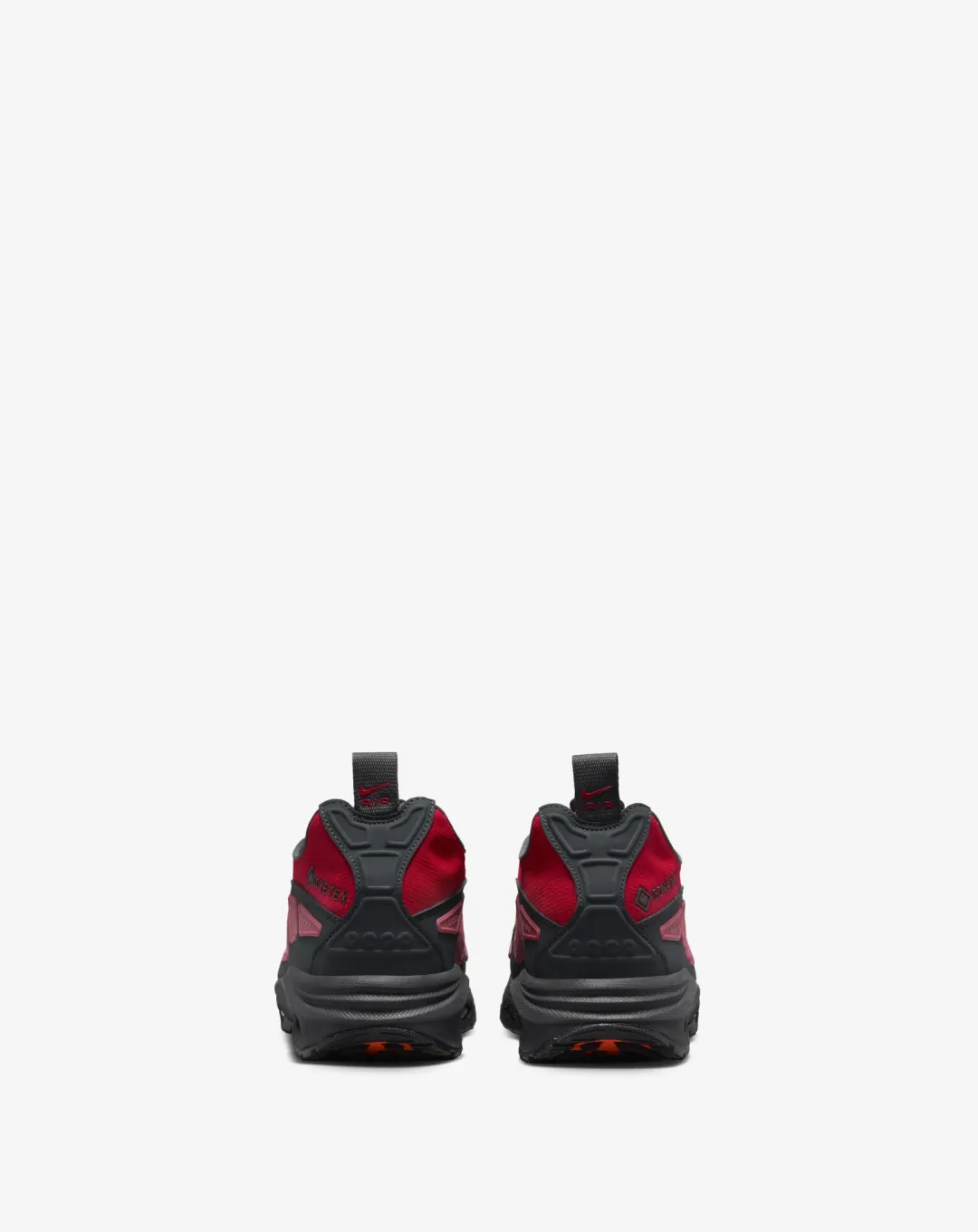 Nike Air Max SNDR GORE-TEX 'Dark Smoke Grey and Fire Red' Sneakers warm weather microfiber - upper shoes