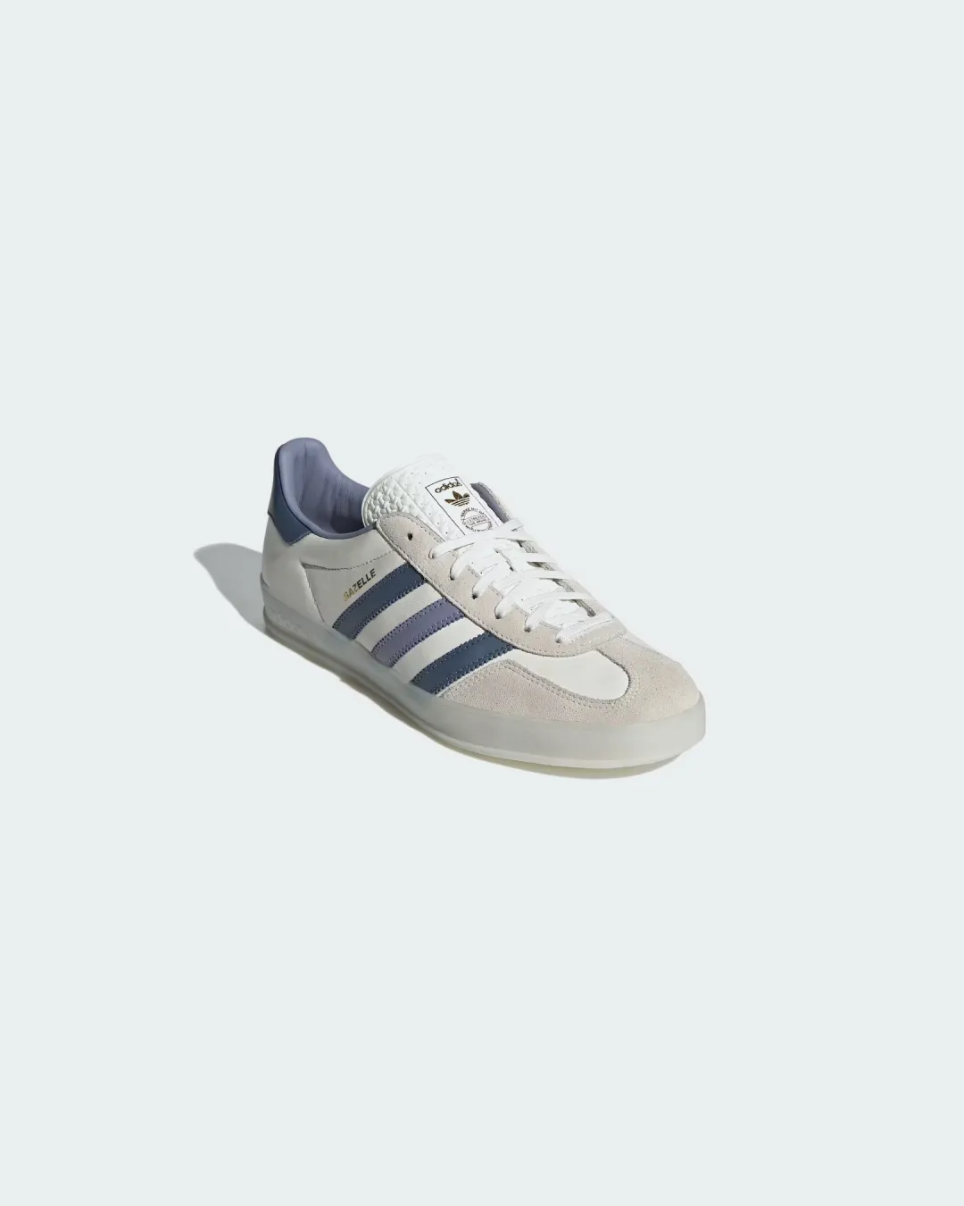 Adidas Gazelle Indoor ??Core White/Preloved Ink Melange?? Sneakers Professional Design