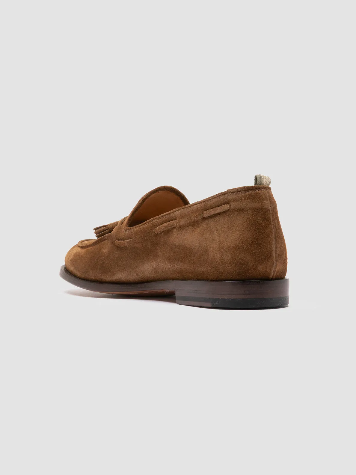 OPERA 002 - Brown Suede Tassel Loafers Plush traction Style Runner