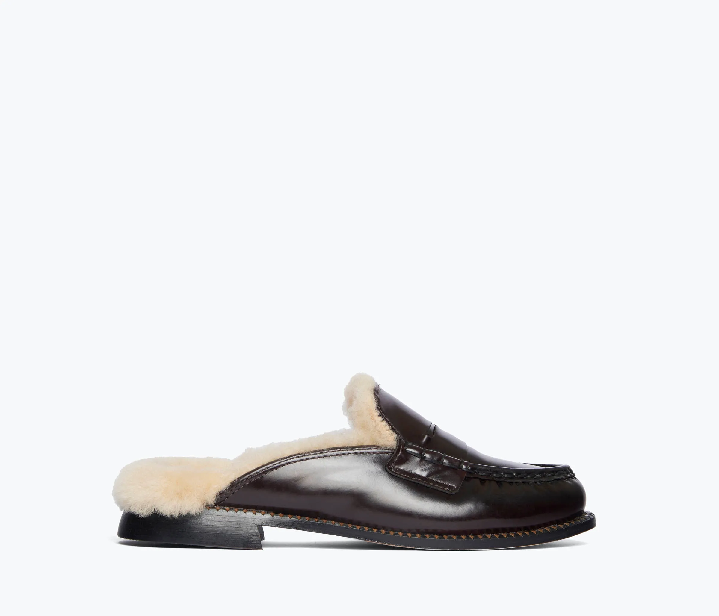 Power Path TEMI SHEARLING PENNY LOAFER MULE